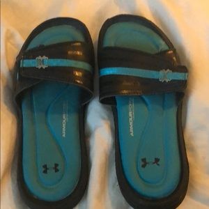 Memory foam under armour slides
